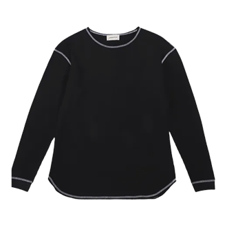 COTTON WAFFLE LONG SLEEVE _b