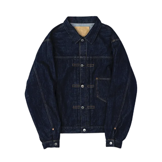 FRONT TUCK DENIM JACKET