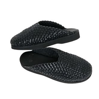 WOVEN LEATHER CROG_2